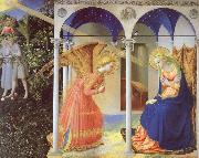 Fra Angelico Detail of the Annunciation Sweden oil painting artist